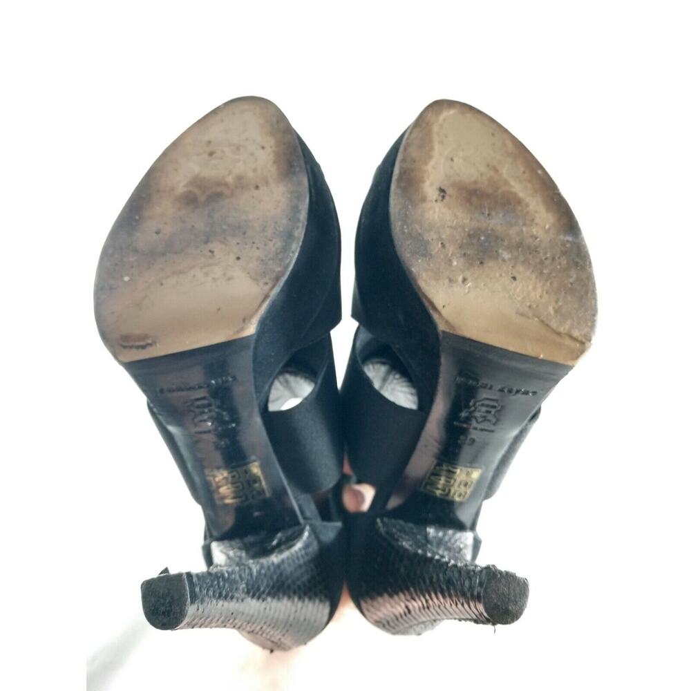 Jenni Kayne Black Ankle Boots Sleek Design - Picture 6 of 8